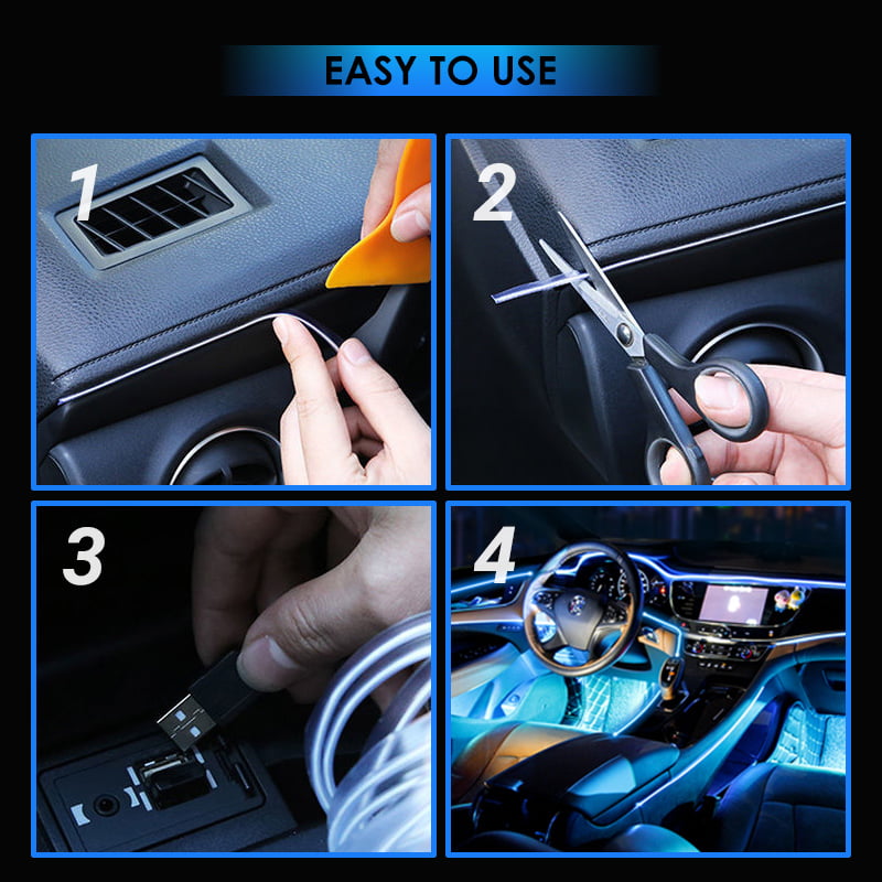 LED-sfeerverlichting auto